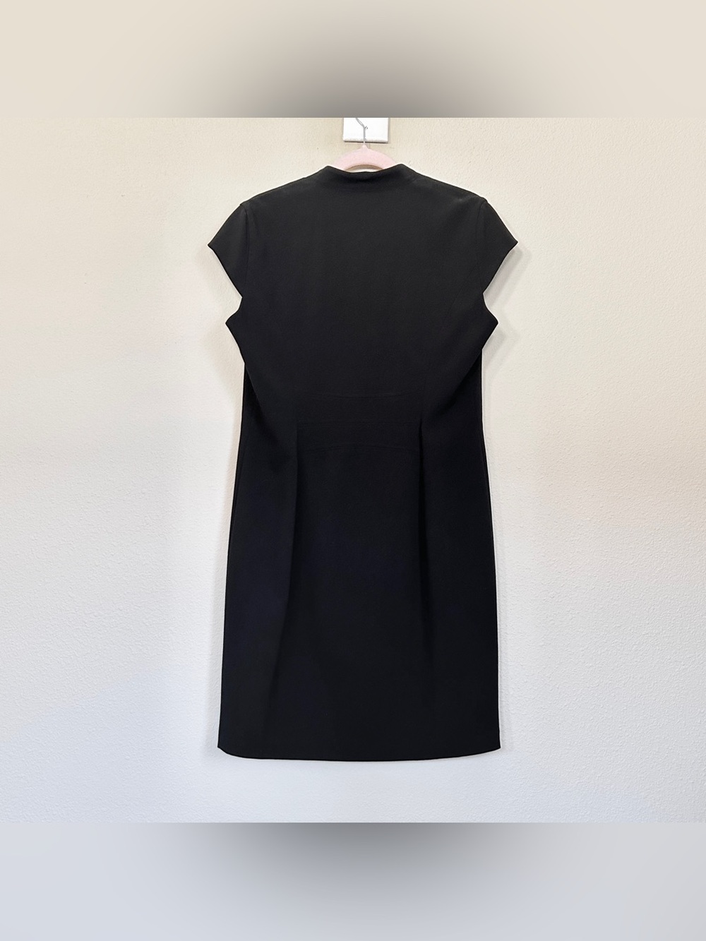 Classic Black Cap-Sleeve Sheath Dress - Picture 2 of 3